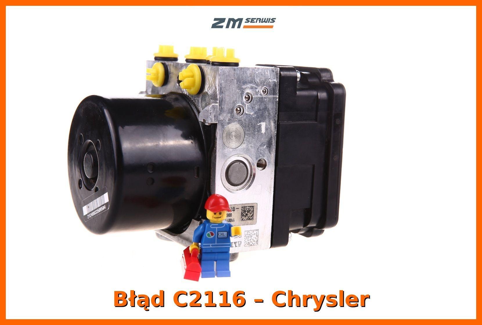 Błąd C2116 w Chrysler – nie wyrzucaj pompy ABS, da się to naprawić!